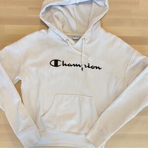 Champion White Hoodie